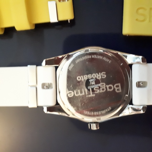 SALE!! S Rosato watch by Bags Time white and yellow. 3 - Picture 7 of 8